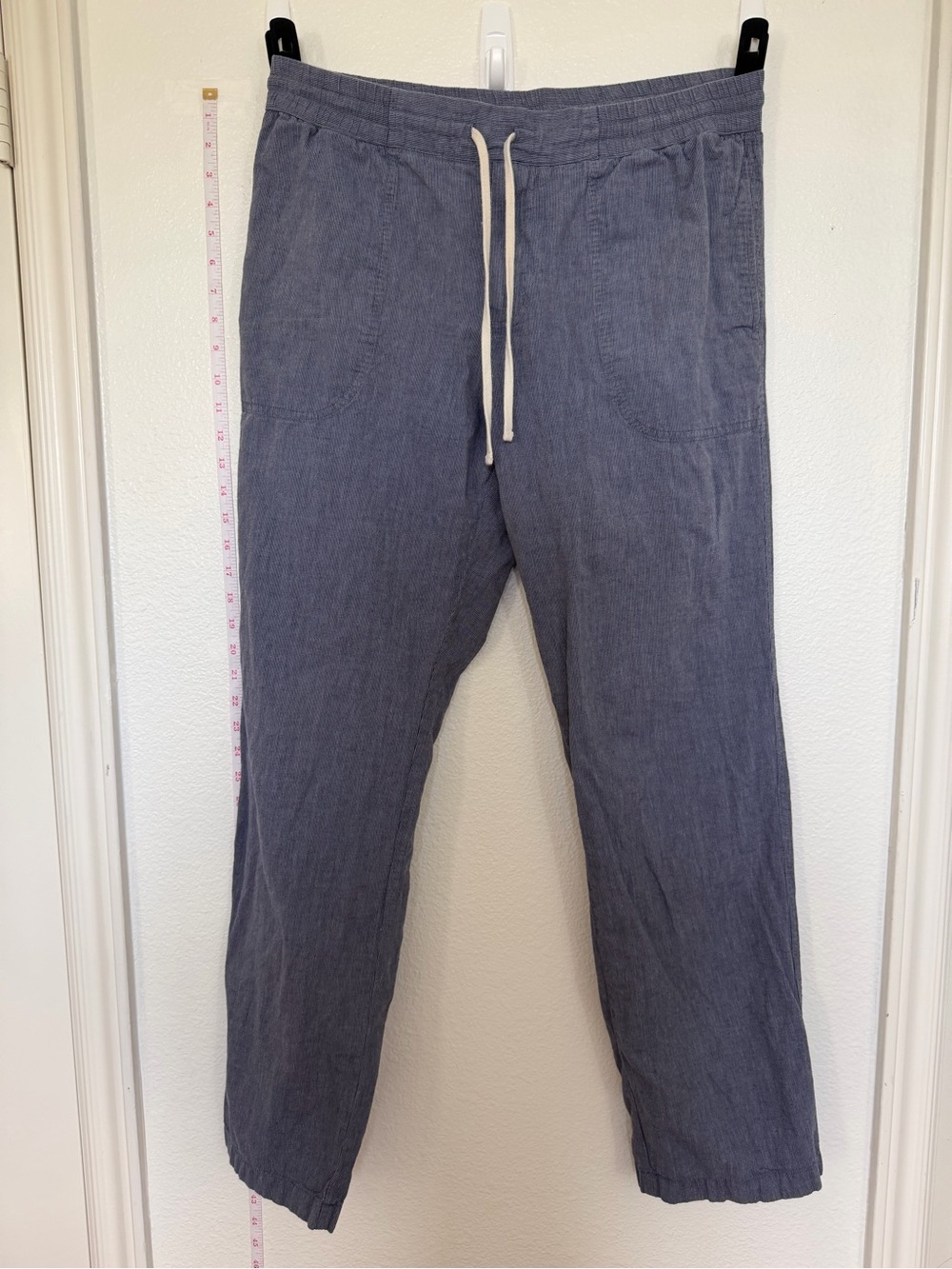 Vince Men's Drawstring Jogger Pants - Heather Navy